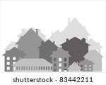 construction real estate icon | Shutterstock .eps vector #83442211