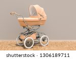 Baby Stroller In Room On The...
