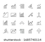set of growth related vector... | Shutterstock .eps vector #1685740114