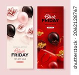 set of black friday sale roll... | Shutterstock .eps vector #2062128767