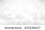 gray triangular abstract... | Shutterstock .eps vector #425236417