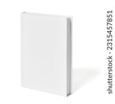 Close up of a white book...