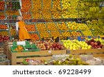Close Up Of Various Fruits In A ...
