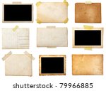 collection of various  old... | Shutterstock . vector #79966885