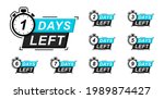 countdown left days  promo... | Shutterstock .eps vector #1989874427