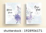 modern wedding invitation card... | Shutterstock .eps vector #1928906171