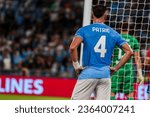 Small photo of Rome, Italy 19th September 2023: Patric of SS LAZIO during the UEFA Champions League 2023-24 football match between SS Lazio and Atletico Madrid at the Olimpico Stadium