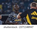 Small photo of Empoli, Italy 3rd September 2023: Moise Kean of Juventus FC during the Italian Serie A 2023-24 football match between Empoli FC vs Juventus FC at the Carlo Castellani Stadium