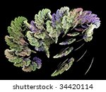 3d rendered fractal for... | Shutterstock . vector #34420114