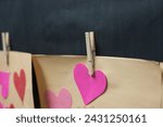 Cute heart shape paper crafts...
