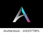 blue pink grey white black a... | Shutterstock .eps vector #1432577891