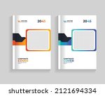 book cover geometric design... | Shutterstock .eps vector #2121694334