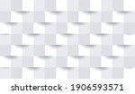 white color abstract square... | Shutterstock .eps vector #1906593571
