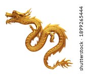 Chinese Golden Dragon 3d...