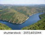 Small photo of Meandres of the Eume river in Galicia
