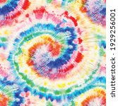 vector tie dye swirl. seamless... | Shutterstock .eps vector #1929256001