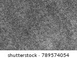 Seamless monochrome grey carpet texture background from above