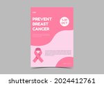 breast cancer awareness flyer... | Shutterstock .eps vector #2024412761