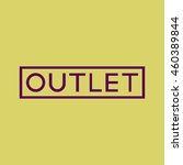 outlet sale  | Shutterstock .eps vector #460389844