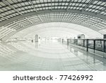 Modern Hall Of Subway Station ...