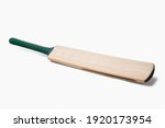 Cricket bat isolated on white...