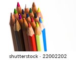 crayons | Shutterstock . vector #22002202