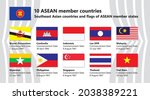 10 Asean Member Countries ...