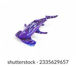 Purple hammerhead shark doll...