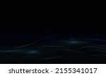 abstract vector 3d wave curve... | Shutterstock .eps vector #2155341017