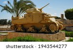 Military relics from the Battle of El Alamein in Egypt