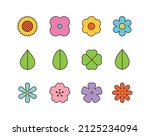 set of colorful and different... | Shutterstock .eps vector #2125234094