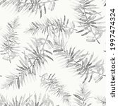 seamless pattern with fir tree... | Shutterstock .eps vector #1997474324