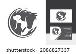 horse  dog  cat animal logo... | Shutterstock .eps vector #2086827337