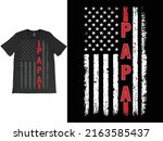firefighter papa t shirt vector ... | Shutterstock .eps vector #2163585437