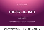 latin alphabet letters... | Shutterstock .eps vector #1928125877