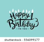 happy birthday greeting card... | Shutterstock .eps vector #556099177