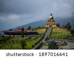 This is the Ravangla Buddha Park. A perfect destination if you are looking for peace. This picture has an amazing backdrop. 