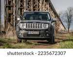 Small photo of Vakarel, Bulgaria - March 22 2016: Jeep Renegade