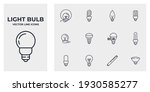 set of light bulb icon. light... | Shutterstock .eps vector #1930585277
