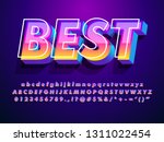 "best" modern and futuristic... | Shutterstock .eps vector #1311022454