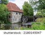 Small photo of Mallumse mill; water mill on the Berkel in the hamlet of Mallem in the Dutch municipality of Berkelland, within walking distance of the village of Eibergen.