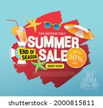summer sale banner layout... | Shutterstock .eps vector #2000815811