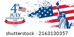 fourth of july independence day ... | Shutterstock .eps vector #2163130357
