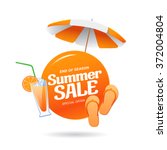 summer sale banner | Shutterstock .eps vector #372004804