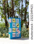 Small photo of Setif, Algeria - June 24, 2023: Jennifer Niven's All the Bright Places novel in the garden. Young adult fiction.