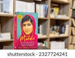 Small photo of Setif, Algeria - July 05, 2023: Close up Malala Yousafzai's I Am Malala: How One Girl Stood Up for Education and Changed the World book in the bookshop.