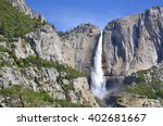 Yosemite Falls In Yosemite...