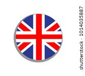 round icon of the flag of... | Shutterstock .eps vector #1014035887
