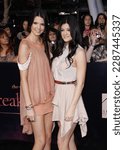 Small photo of Kylie Jenner and Kendall Jenner at the Los Angeles premiere of 'The Twilight Saga: Breaking Dawn Part 1' held at the Nokia Theatre L.A. Live in Los Angeles, USA on November 14, 2011.