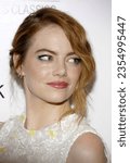 Small photo of Emma Stone at the World premiere of 'Irrational Man' held at the WGA Theatre in Beverly Hills, USA on July 9, 2015.